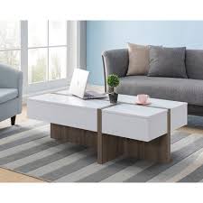 White wood coffee table of furniture is a modern look, touches of white furniture work with some decorative style. Pin By Vorkauf Ramona On Praktisch Coffee Table White Coffee Table With Storage Coffee Table