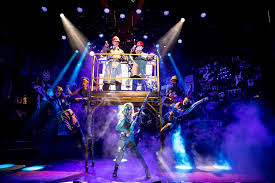 Review Rock Of Ages Returns Scaled Down But Big Hair