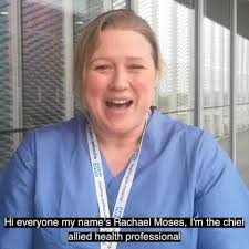 Rachael Moses, chief allied health professional lead at NHS Nightingale  London, gives an insight into her role at the hospital and how she is  helping patients. Find out more about allied health ...