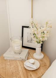 Top Ten Blog Posts Harlowe James In 2020 Side Table Decor Side Table Decor Bedroom Bedside Table Decor