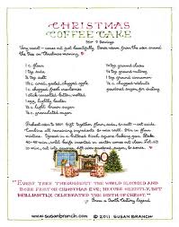 The ultimate guide to holiday cookie baking. Christmas Coffee Cake Christmas Coffee Cake Christmas Cooking Susan Branch Blog