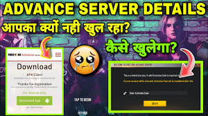 After the successful hit of ob22 free fire launched advance server ob23. Download How To Open Free Fire Advance Server Activation Code Problem Free Fire Advance Server Mg In Mp4 And 3gp Codedwap