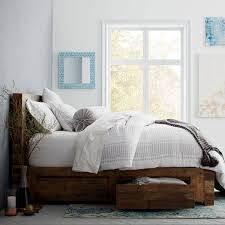 Emmerson Reclaimed Wood Storage Bed Natural