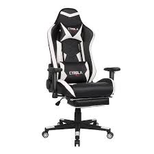 Cyrola Large Size Real Pu Leather High Back Comfortable Gaming Chair Gaming Chair Gamer Chair Video Gamer