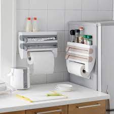 Perfect for any cabinet that is 13 in. Buy Kitchen Cling Film Cutting Holder Sauce Bottle Tin Foil Paper Storage Rack Paper Towel Holder Kitchen Organizer At Affordable Prices Price 17 Usd Free Shipping Real Reviews With Photos Joom