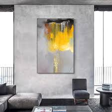 Open shelving works well as a room divider. Abstract Chaotic Color Canvas Painting Modern Green Yellow Grey Posters And Prints For Living Room Big Wall Art Picture Poster Painting Calligraphy Aliexpress