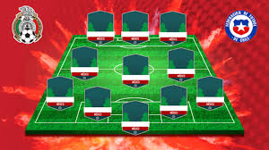 Esta sería la alineación de de perú en su visita a chile. Seleccion Mexicana Alineacion Confirmada De Mexico Para El Duelo Ante Chile De La Fecha Fifa Marca Claro Mexico
