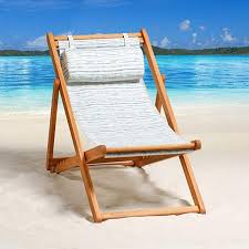 Shades Of Blue Collection Outdoor Folding Wood Beach Chair Sling Deck Chair Light Blue Stripe Replace Canvas With Leath Outdoor Wood Beach Chairs Deck Chairs