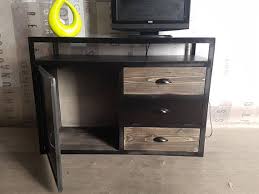 Meuble Tv Industriel 1 Porte Acier 2 Tiroirs En Bois Tiroir Bois Meuble Tv Industriel Et Mobilier De Salon