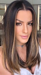 Front bronde highlights look amazing on natural brown hair color. 15 Chocolate Brown Hair Color With Caramel Highlights Long Medium Hair
