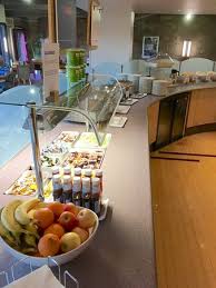 The lounge bar provides you with a place to unwind. Breakfast Bar Picture Of Holiday Inn Express Liverpool Royal Albert Dock Tripadvisor
