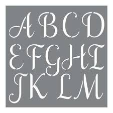These printable letters in block themes are available for free. Letters Alphabets Stencils Art Supplies The Home Depot