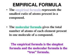 Ppt Empirical Formula Powerpoint Presentation Free Download Id 4195505