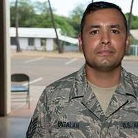 U.S. Air Force Lt. Col. Dorothy Hinkley, an optometrist