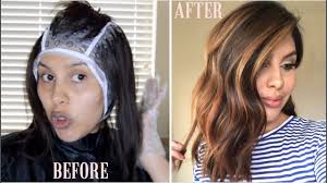 Diy Highlights Using Cap Revlon Frost Glow Highlighting