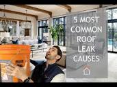 5 Most Common Roof Leak Causes - YouTube