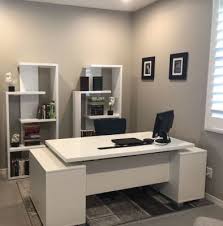 Ford White Executive Desk Modern Contemporary Office Zuri Furniture Modern Office Interiors Office Interior Design Modern Office Table Design