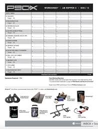Envíos gratis en el día ✓ compre p90x 3 en cuotas sin interés! Free P90x Workout Sheets Pdf Download Here P90x Workout Sheets Workout Sheets P90x Workout