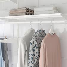 A vlog style diy video of installing white floating wall shelves from ikea. Boaxel Laundry Combination White Metal Ikea
