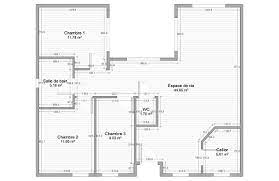 Find small modern blueprints, 3 bed building designs, layouts w/garage in middle & more! Plans De Maison De Plain Pied Seloger Construire