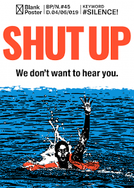 Maybe you would like to learn more about one of these? Silence Blank Poster