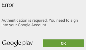 Il codice di autenticazione del sito, inserirlo in google authenticator così come ti ho spiegato in precedenza. 7 Modi Correggi L Errore E Necessaria L Autenticazione Di Google Play Su Android