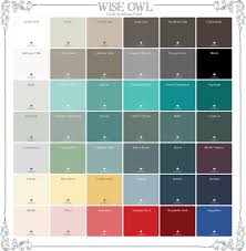 Our Color Palette Wise Owl Chalk Synthesis Paint