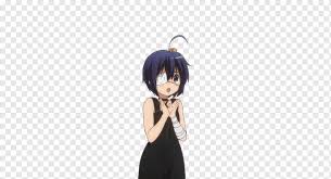 Animation anime animated series, gif, vertebrate, fauna, terrestrial animal png. Gif Love Chunibyo Other Delusions ChunibyÅ Anime Anime Black Hair Cartoon Desktop Wallpaper Png Pngwing
