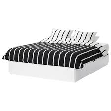 Nordli Bettgestell Mit Schubladen Weiss 140x200 Cm Ikea Deutschland Kopfteil Bett Bett Lagerung Bettgestell