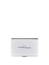 Maison Margiela Logo Print Cardholder Farfetch In 2020 Maison Margiela Card Holder Maison