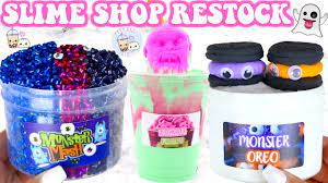 Halloween Slime Shop Restock Boba Bao Slimes Youtube