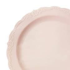 Paper party plates, side plates and cake plates to style childrens parties, baby showers, weddings and celebrations. Casual 10 Pink Round Disposable Plastic Dinner Plates Posh Party Supplies