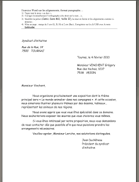 Lettre Personnelle Administrative Motivation Police