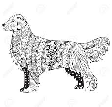 Coloriage pour les enfants, retrouvez des centaines de coloriages à imprimer classés par thème. Golden Retriever Chien Zentangle Stylise Vecteur Illustration Crayon A Main Levee Modele Art Zen Illustration Noir Et Blanche Sur Fond Blanc Livre De Coloriage Anti Stress Adulte Imprimer Pour Des T Shirts Clip Art