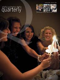 Alpha Gamma Delta Quarterly • Summer 2010 by Alpha Gamma Delta