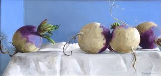 Turnips By Penny German Contemporary Oil Paintings Food Painting Original Art For Sale