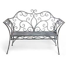 French Iron Scroll Metal Garden Bench Metal Garden Benches Wrought Iron Chairs Iron Decor