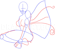 How To Draw A Fairy Tattoo, Step By Step, Drawing Guide, By Dawn - Dragoart