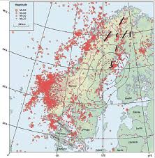How do earthquakes get on these maps? Map Of The Earthquake Geography In Scandinavia Covering The Years From Download Scientific Diagram