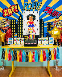 Free standard shipping with $49 orders. Kara S Party Ideas Wonder Woman Superhero Birthday Party Kara S Party Ideas