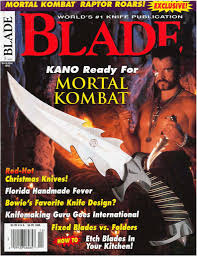 Sonya (bridgette wilson) finally gets her revenge on kano (trevor goddard). Gil Hibben Raptor The Knife Of The Mortal Kombat Movie Blade Magazine