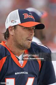 Quarterback Jake Plummer of the Denver Broncos throws a pass against...  News Photo