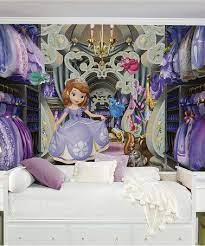 Sofia The First Sofia The First Wardrobe Wall Mural Zulily Disney Wall Murals Mural Sofia The First Room