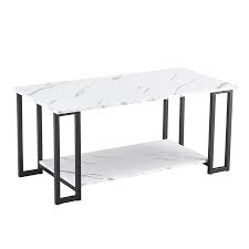 This stunning coffee table, constructed from reclaimed black walnut and maple gives off a floating appearance that will surely attract guests to its unique design. Coffee Table 2 Layers Mdf Top Iron Frame Desk Rectangular Tea Table For Living Room Black Legs Accuweather Shop