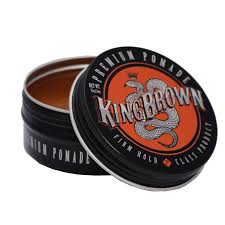 Lately, the internet has been buzzing with tutorials on ways for men to style their hair. King Brown Premium Pomade Firm Hold Barberhouse Com
