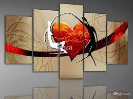 Buy flower canvas prints designed by millions of independent artists from all over the world. 2021 Wholesale Hand Painted Wall Art Lovers Dance Color Bridge Home Decoration Abstract Landscape Canvas Painting From Freea 40 82 Dhgate Com Canvas Wall Art Set Abstract Canvas Art Oil Painting Abstract