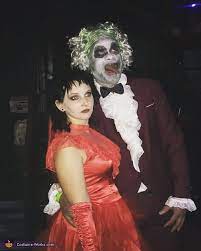 Try out some of these memorable couples costumes that are sure to make for a memorable halloween. Beetlejuice And Lydia Deetz Wedding Costume