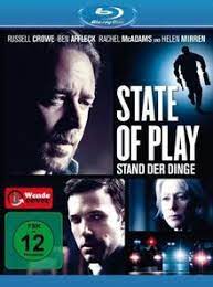 We also released the groundbreaking ceo insights report in 2016 and 2018 of interviews with ceos and board members from the world's leading mining companies. State Of Play Stand Der Dinge Blu Ray Von Robin Wright Penn