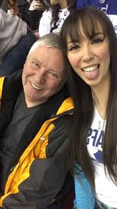 First Leaf's game ever with daddioooo 🎉🎉💙💙