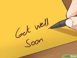 It's a spa package that includes meals, regular health evaluations 10. 3 Ways To Make A Get Well Soon Card Wikihow